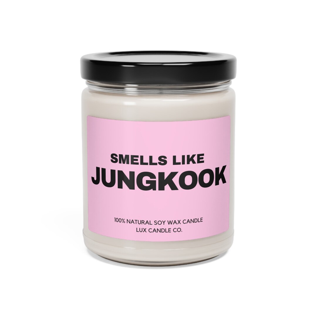 Jungkook Candle, BTS Jungkook Merch, Smells Like Jungkook, Funny Candle