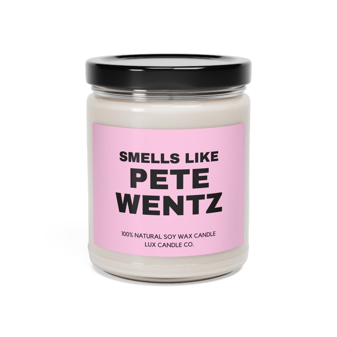Pete Wentz Candle, Smells Like Pete Wentz, Pete Wentz Merch, Gifts for
