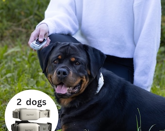 Anti Bark Dog Training Collar For 2 dogs