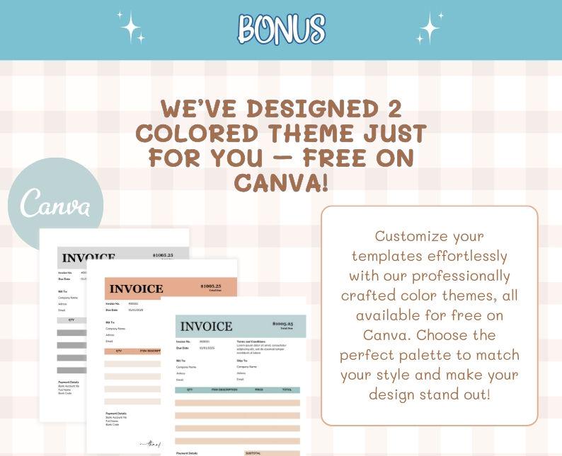 Simple Invoice Templates for Microsoft Word, Google Docs, and Canva ...