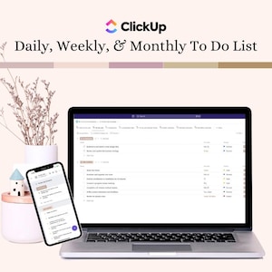 ClickUp To do list to Set Priority | Customisable Task Manager & Productive Planning | Editable ClickUp Template for desktop, mobile, tablet