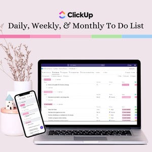 ClickUp To do list to Set Priority | Customisable Task Manager & Productive Planning | Editable ClickUp Template for desktop, mobile, tablet