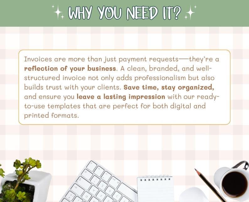 Simple Invoice Templates for Microsoft Word, Google Docs, and Canva ...