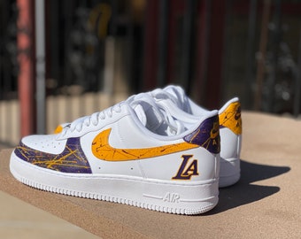 Air Force 1 LA Lakers Customs