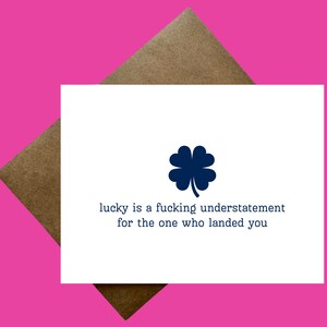 Carte de mariage / Carte de fiançailles / Félicitations / Cadeau de shower de bébé / Cadeau de mariage / Shower de bébé / Carte drôle pour la mariée / Future mariée