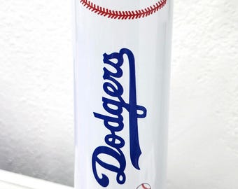 Skinny sublimation Dodgers cup