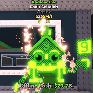 SAB | 225M/S | Radioactive Esok Sekolah | SECRET | Steal A Brainrot