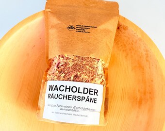 Jeneverbes rookhout – ontspanning en spiritualiteit, aromatherapie met geurend hout, rookhout voor de barbecue, handgemaakt in Oostenrijk