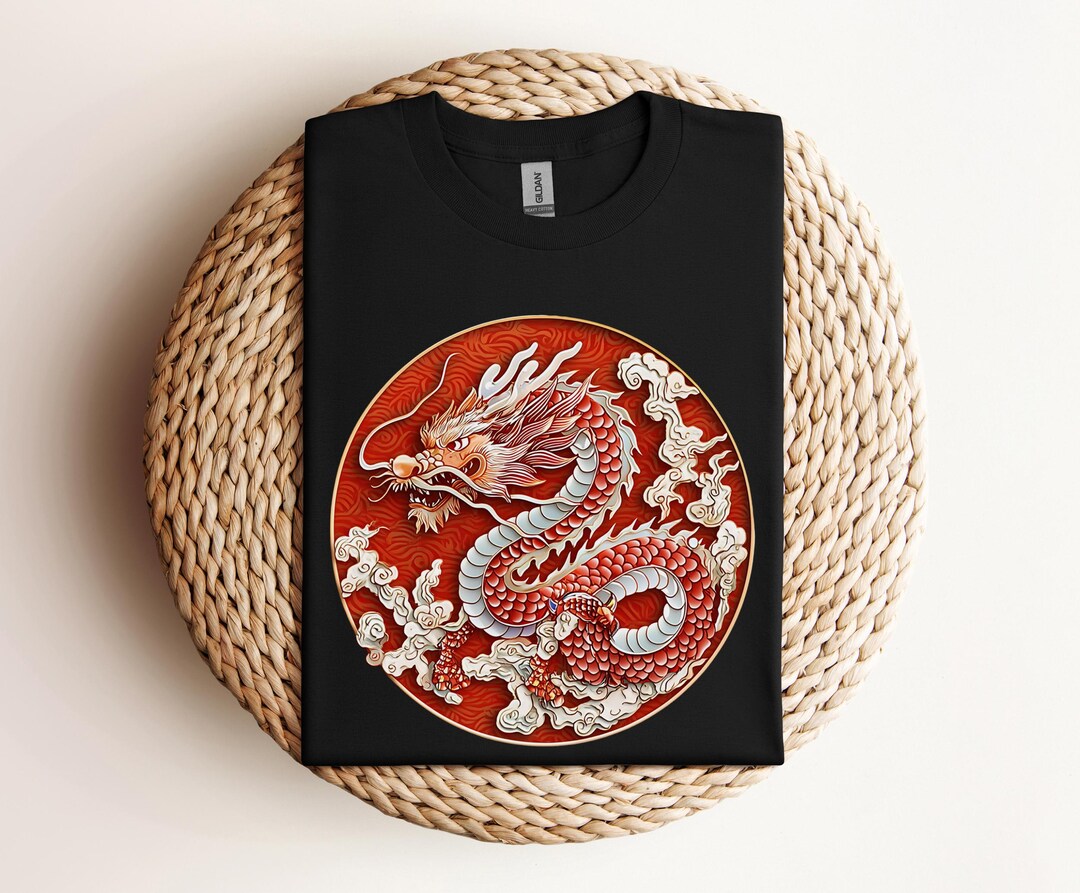 Chinese New Year Teeyear of the Dragon, Dragon Tee, 2025, Lunar New