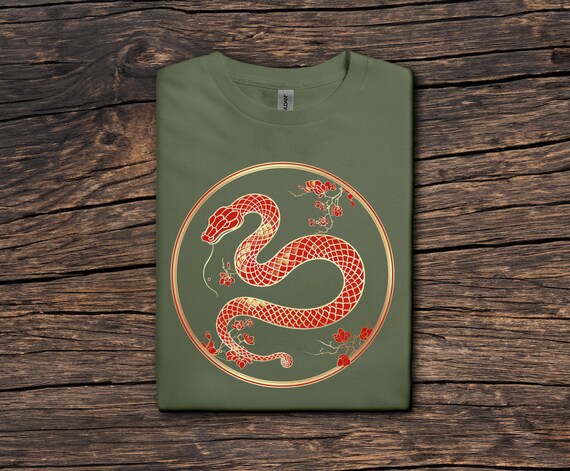 Chinese New Year Shirt, Year of the Snake, Snake Shirt, 2025
