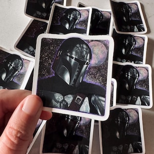 Pedro Pascal sticker - Din Djarin - The Mandalorian