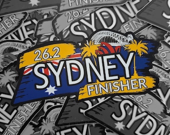 Sydney Marathon Finisher Sticker