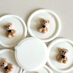 Bären-Wachssiegel für Baby-Dusche-Einladung Thema Bären-Babyparty-Einladung Wir können Bären-Baby-Dusche-Einladung Teddybär-Motto-Party tragen