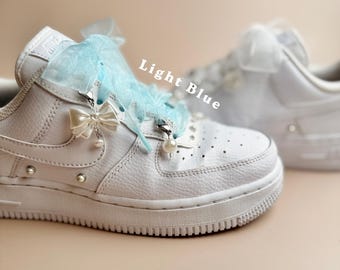 Conjunto de cordones de organza para novia, accesorio para zapatillas de novia, cordón de satén, regalo para niña de las flores