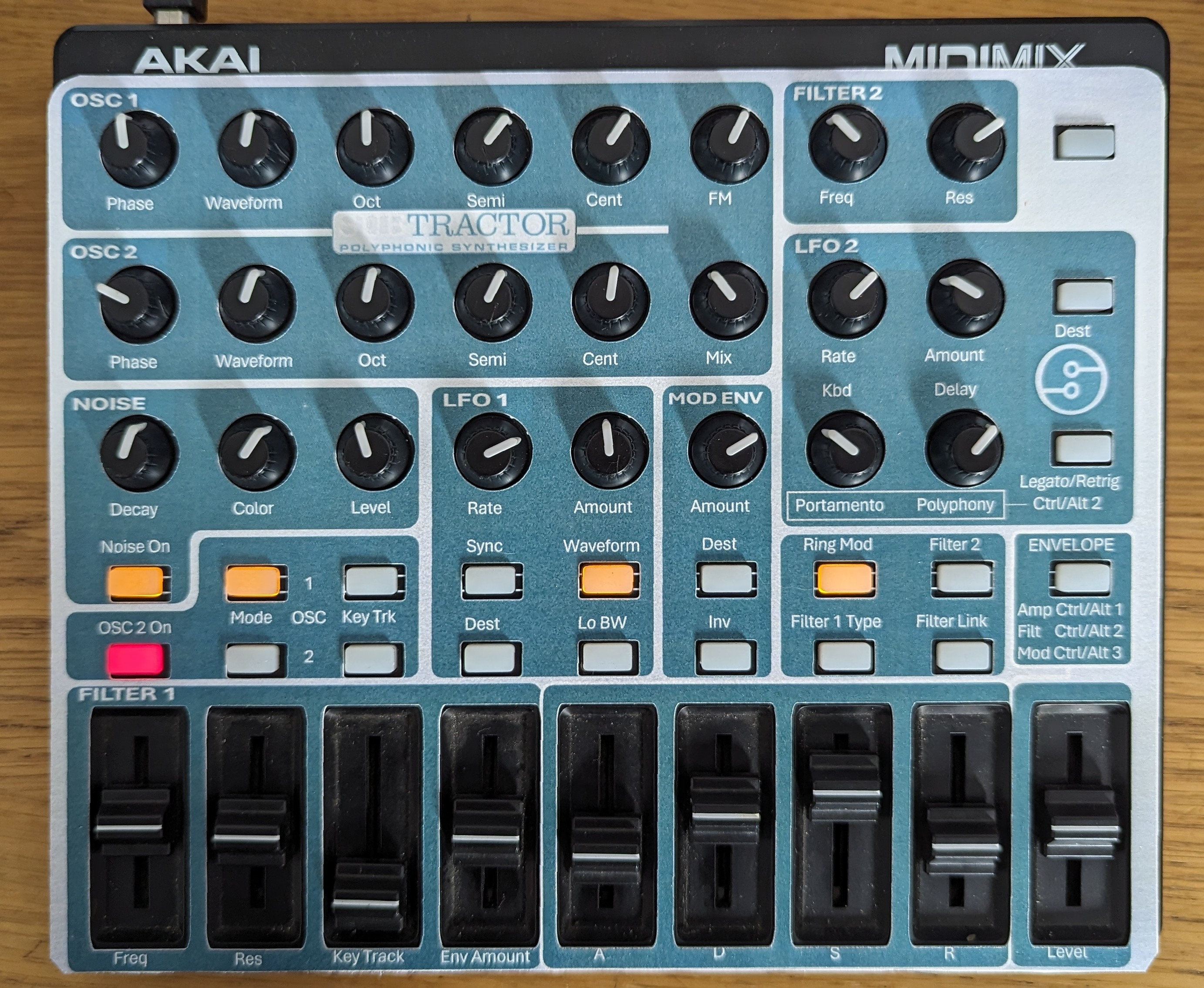 AKAI MIDIMIX MIDIコントローラー MIDIMIX Control Surface | Akai Pro
