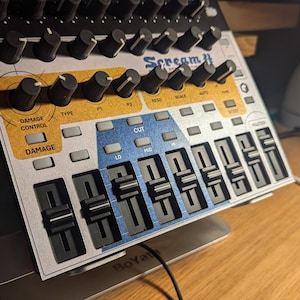 Scream 4 Sound Destruction Unit - Akai MidiMix Controller Overlay for Reason. Midi Mapping included.