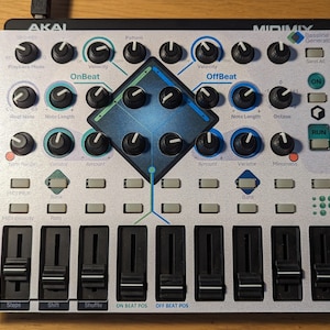 Reason Studios Bassline Generator Player - midimix-controller-overlay for Reason. Midi-toewijzingsbestand inbegrepen.