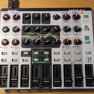 Reason Studios Beat Map Player - overlay midimix-controller voor Reason. Midi-toewijzingsbestand inbegrepen.