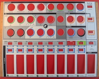 Akai Midimix Overlay - B Stock