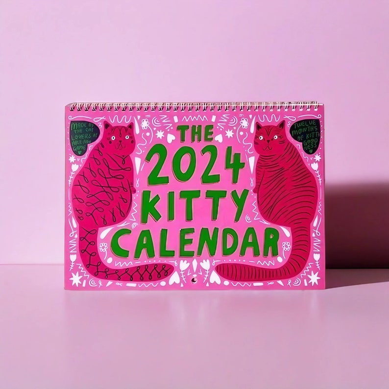 Scaredy Cats 2025 Monthly Calendar, Horror Movie Cat Parody 12month