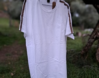 eco-print t-shirt