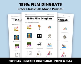 Filmowe ciekawostki z lat 90.: zabawna gra quizowa na imprezy (do pobrania w formacie PDF)
