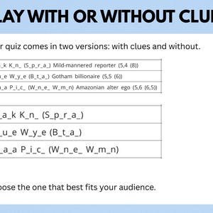 UK Chocolate Bar Anagrams Quiz: Printable Word Game (Instant PDF Download) image 8