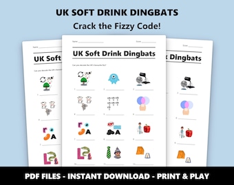 イギリスのソフトドリンククイズ：イギリスの飲料に関する脳トレ（PDFダウンロード）