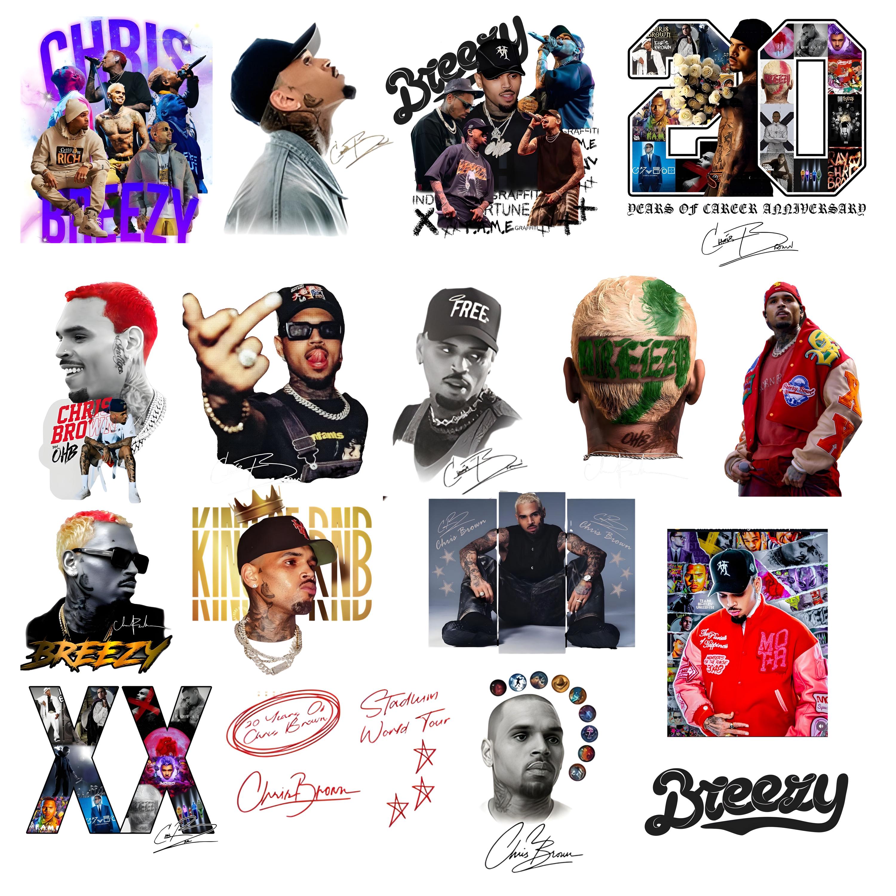 Chris brown drawing - Etsy 日本