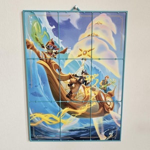 Kartenrahmen 3x3 für Disney Lorcana Sammelkartenspiel (TCG), Rahmen für Puzzlekarten, Card Frame