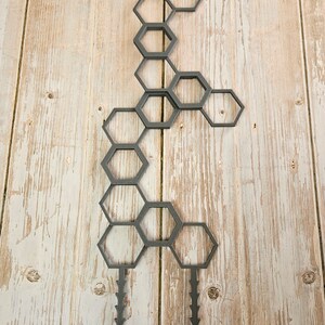 Queen Bee Rankgitter 120 Cm - Schicke Metall-Stütze Für Zimmerpflanzen Wie Monstera | Dekorativ & Stabil