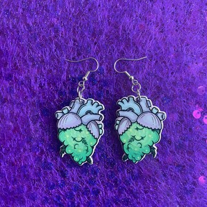 Happy nug earrings