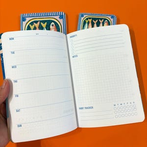 Traveler's Notebook Inserts. Weekly planner - Standard & Passport Size, A5 image 6