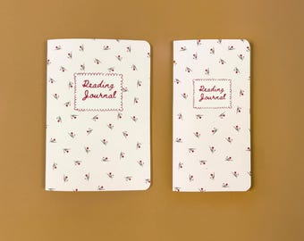 Reading Journal Travelers Notebook Insert | Standard 21 x 11 cm, A5