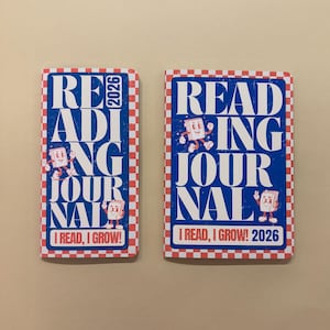 Reading Journal Travelers Notebook Insert | Standard 21 x 11 cm, A5