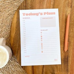 Weekly & Daily Planner Pad Set with Habit Tracker and to-do list Streamline Your Days image 4