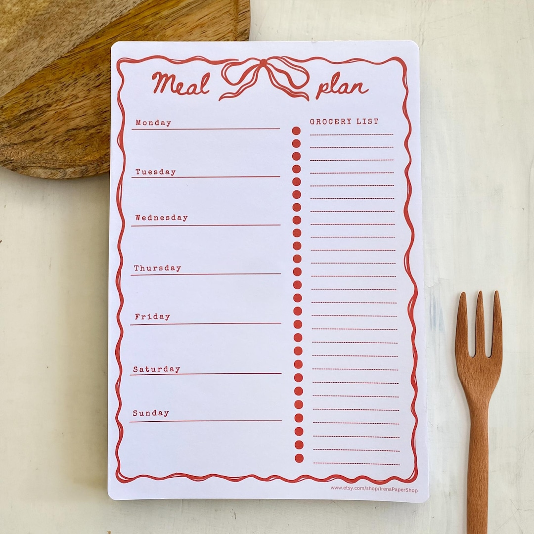 Planner settimanale da stampare – Pret a Papier