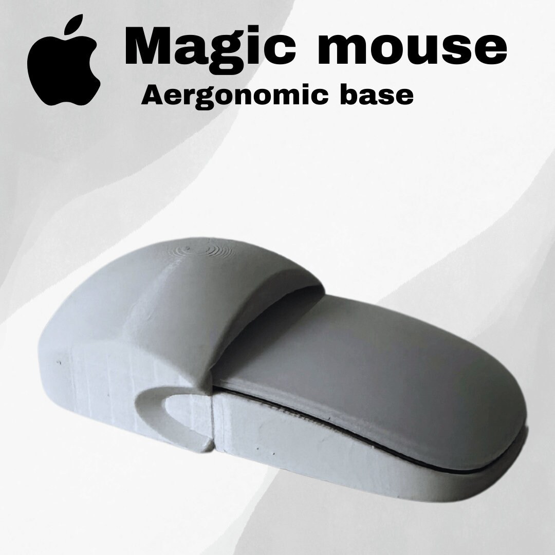 Peau de protection en silicone souple pour souris pour MAC Apple Magic  Mouse (bleu)