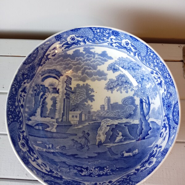 Spode Blue Italian Ciotola Per Cereali 20 Cm - Porcellana Blu Classica - 3