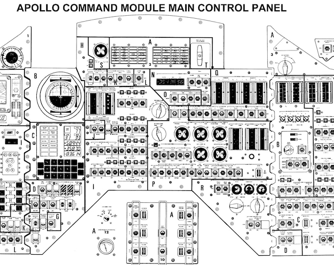 Apollo Block 1 Command Module Apollo Command Module - Etsy