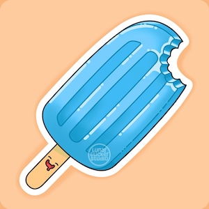 Popsicle Sticker | Cute Holographic Popsicle Sticker | Summer Sticker | Sweets Sticker | Vinyl Sticker