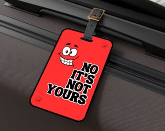 Printable Luggage Tags - Custom Travel Bag Labels for Weddings, Events and Adventures, DIY Digital Download Funny Designs,  Printables, Tags