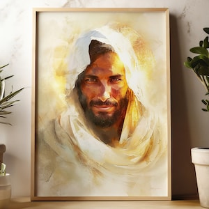 My Teacher | Christian Art | Bible Art | Jesus Art | Digital Download | Risen Christ | Wall Art | Endless Grace | Son of God | He Lives