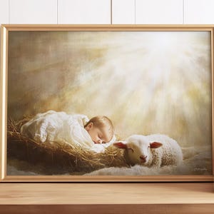Behold the Lamb | Digital Download | Jesus Lamb of God | Lost Lamb | Nativity | Light of the World | Calming Embrace | Away in a Manger