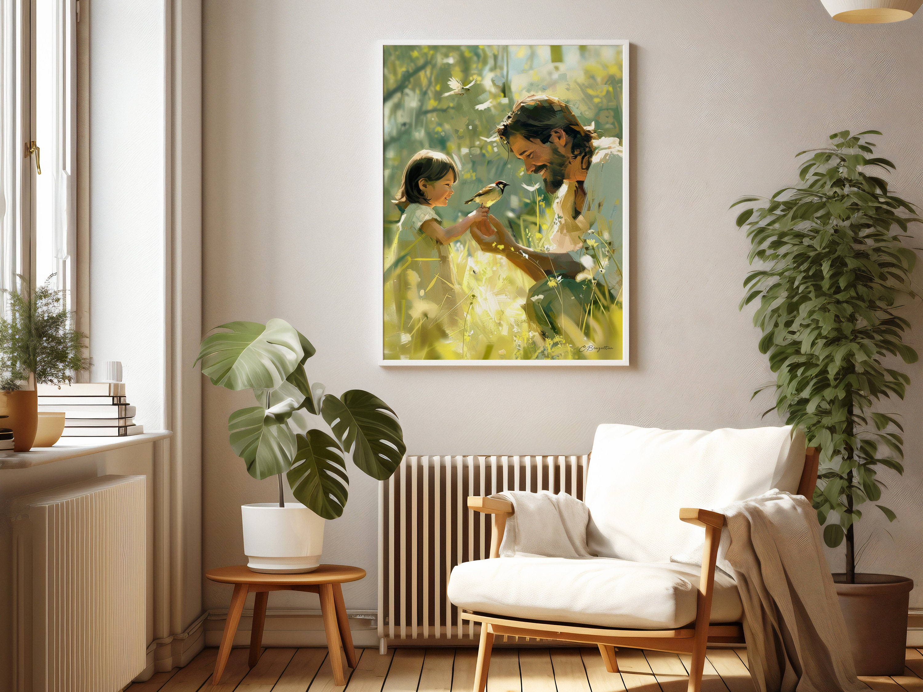 More Than Sparrows | Christian Art | Jesus Art | Digital Download ...
