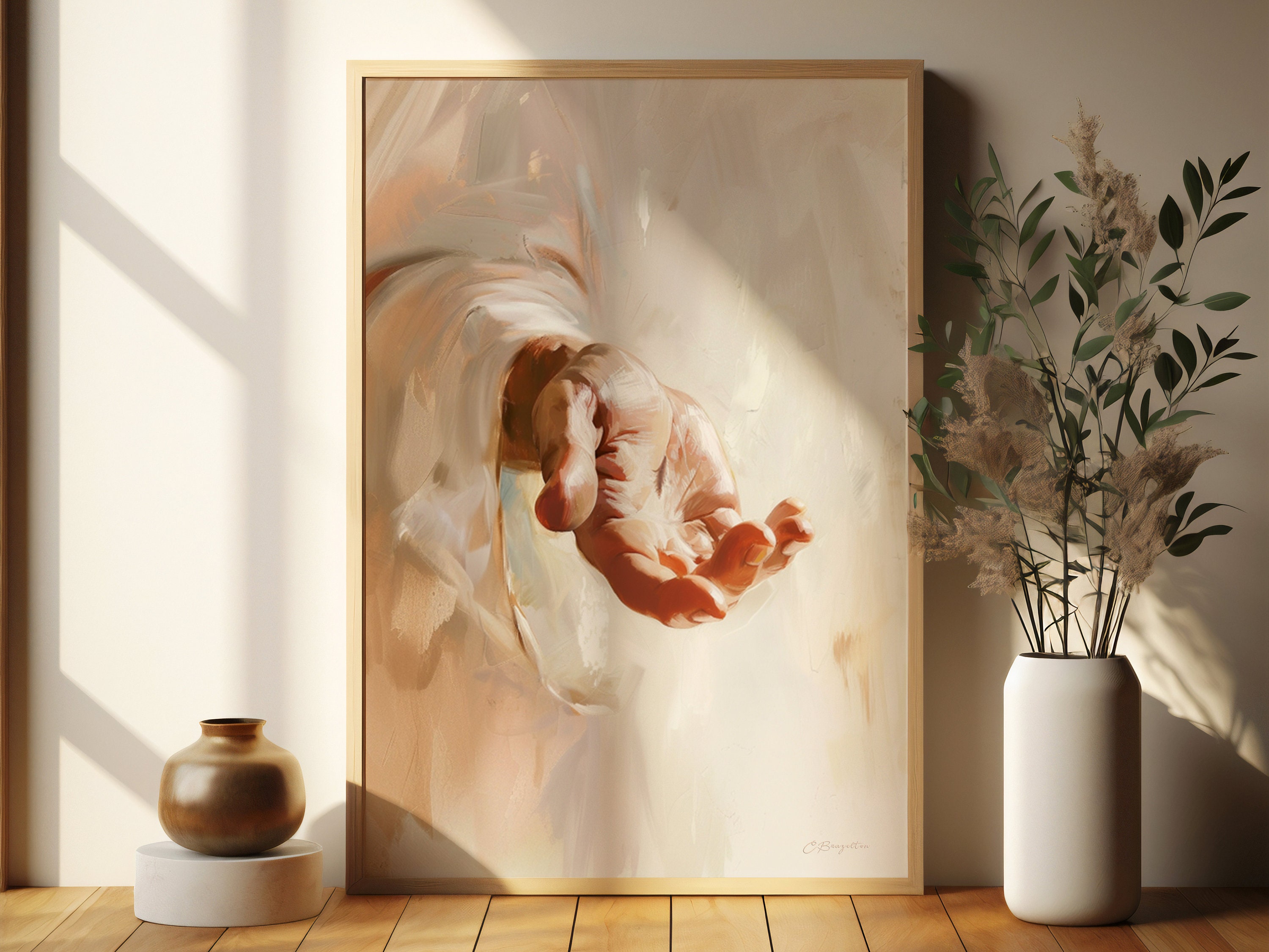 By His Wounds | Digital Download | Jesus Christ's Hands | Nail Prints ...