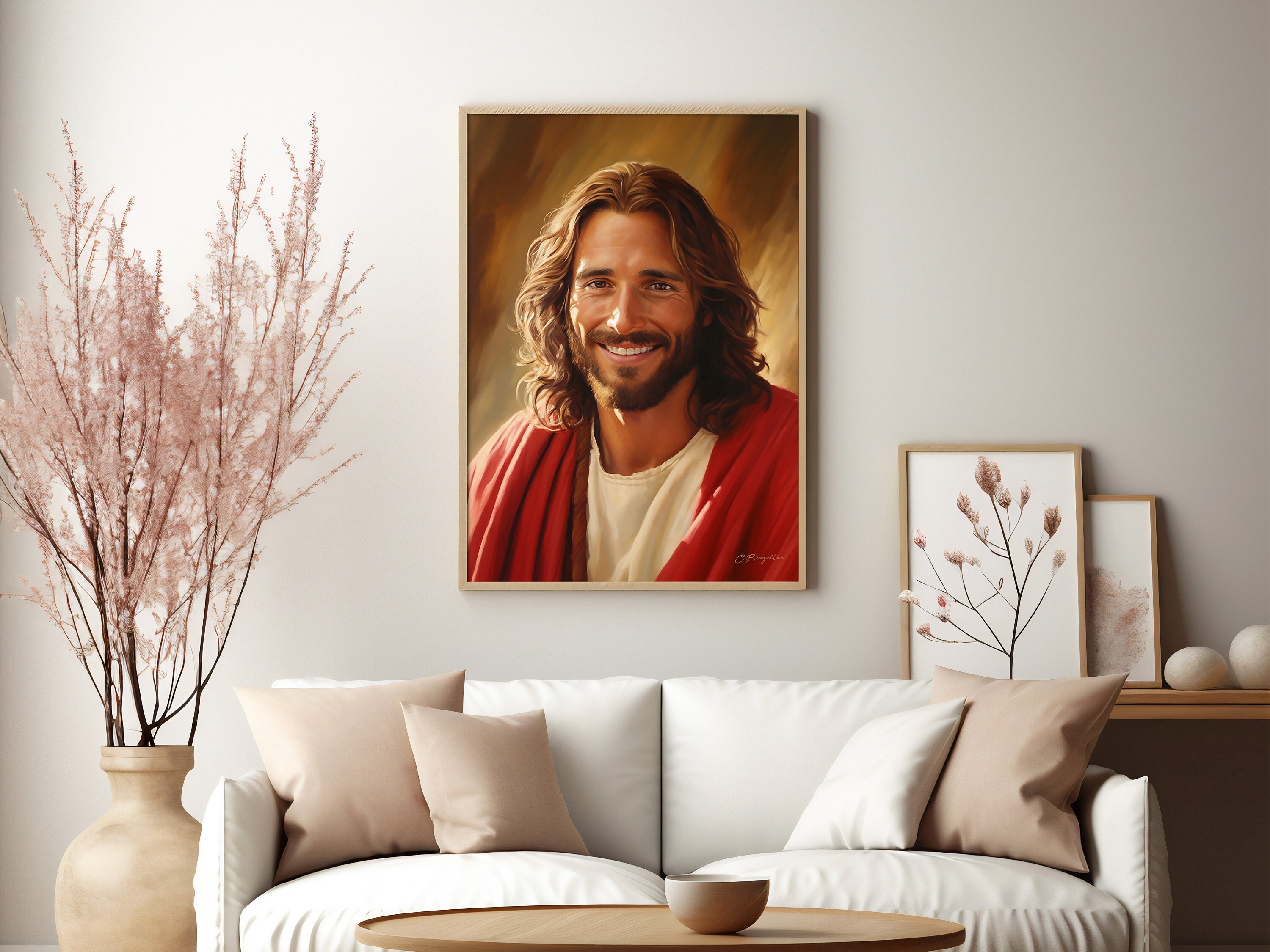 Radiant Savior | Christian Art | Bible Art | Jesus Art | Digital ...