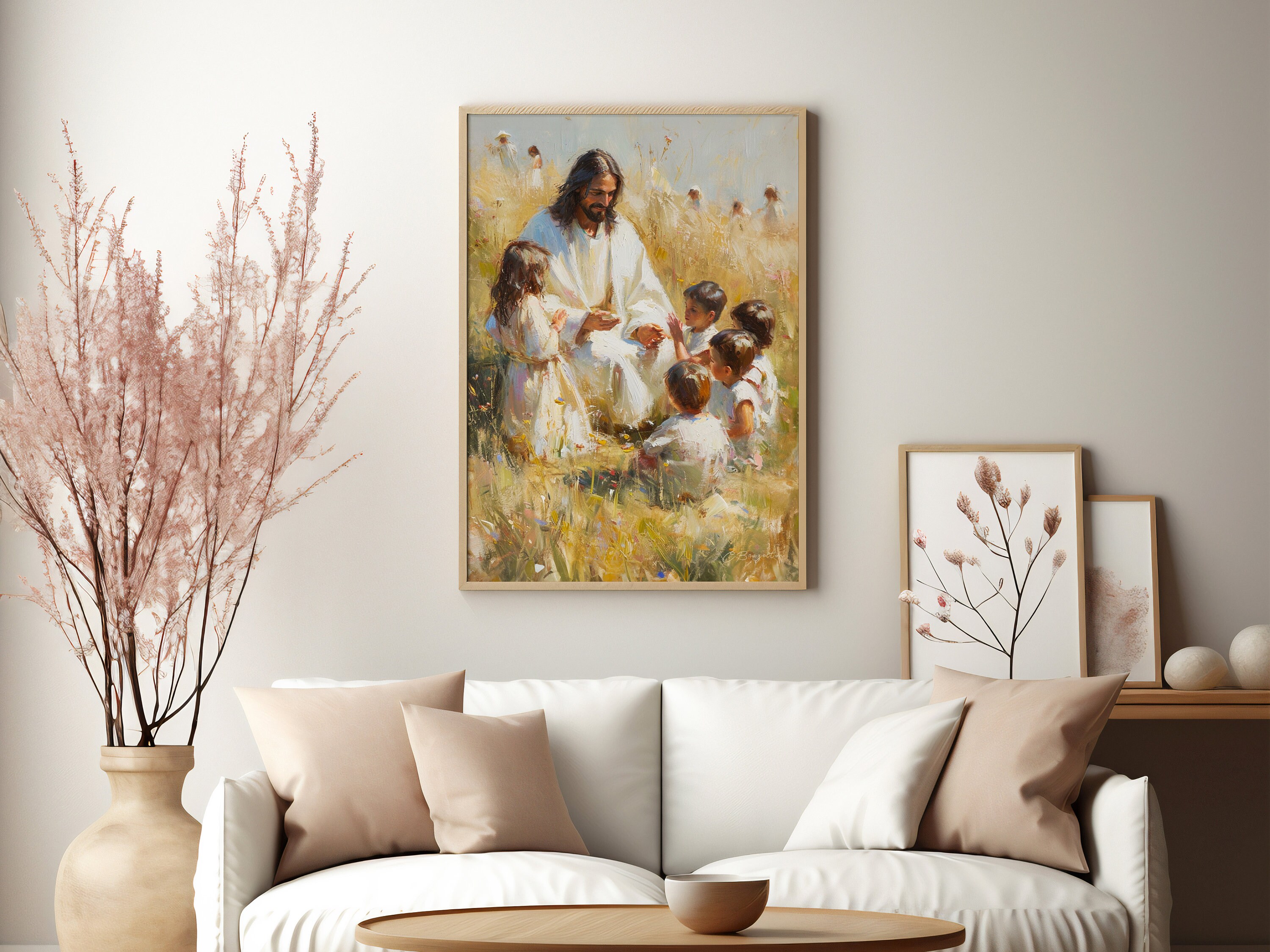 Hear Him | Christian Art | Bible Art | Jesus Art | Digital Download ...