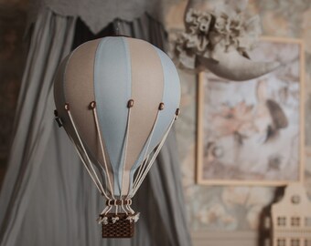 Decorative Balloon | Air Balloon | Kids Wall Decoration | Baby Shower Gift | Balloon Decor - Beige/Mint-Grey