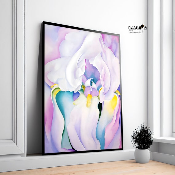 Georgia O Keeffe, Light of Iris, 1924, Georgia O Keeffe Poster